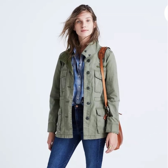 MADEWELL Utility Military Style Jacket - Picture 2 of 11